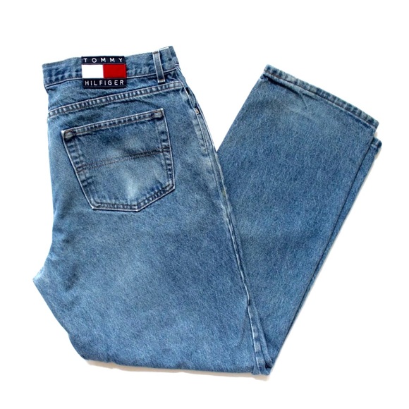 Tommy Hilfiger Other - Vintage 90s Tommy Hilfiger Jeans Big Flag Patch 38